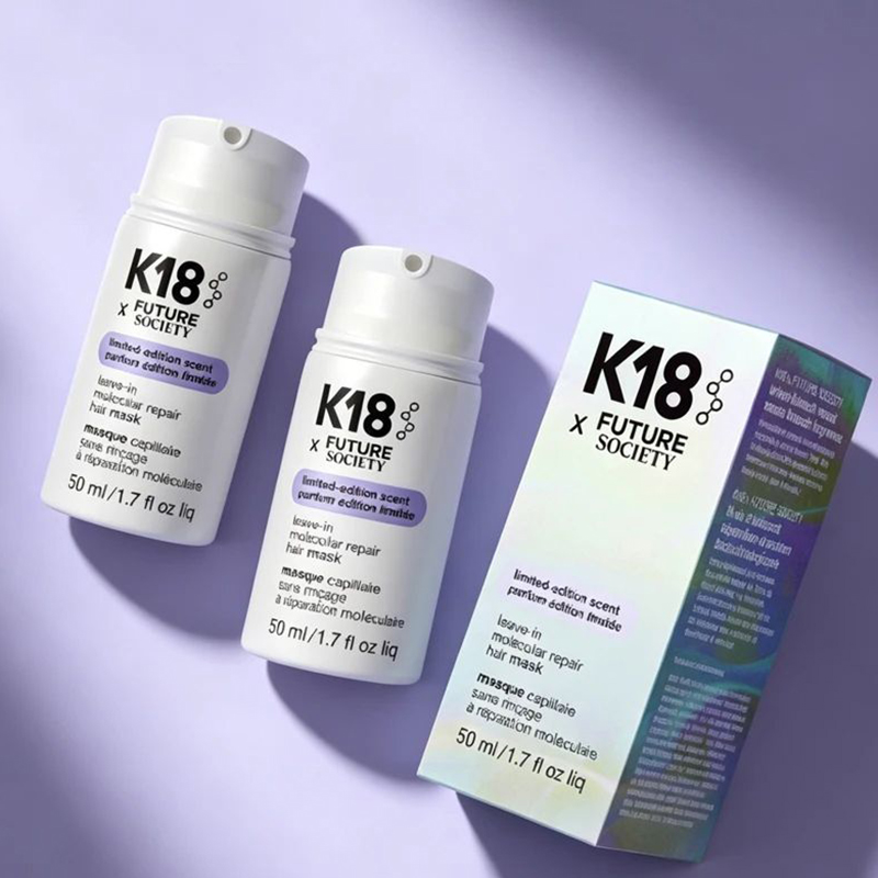 Hair Care K18 - オリジナル50ml K18 リーブイン モレキュラーリペア ヘアマスク。深層コンディショニング、ケラチン配合、髪を柔らかくし、なめらかに整え、健康的な髪へ。