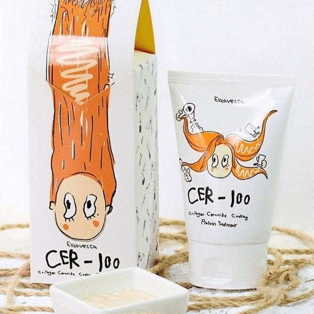 Hair Care Natural Ingredients - ﻿ CER-100 コラーゲンヘアトリートメントマスク 天然成分 韓国ヘアケア 髪の切れ毛を防ぎ、縮れ毛を改善するヘアマスク