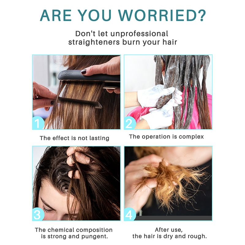 ケラチンによるプロのスムージングヘアトリートメント,傷んだ髪 - Hair Care Natural Ingredients のレビューと価格
