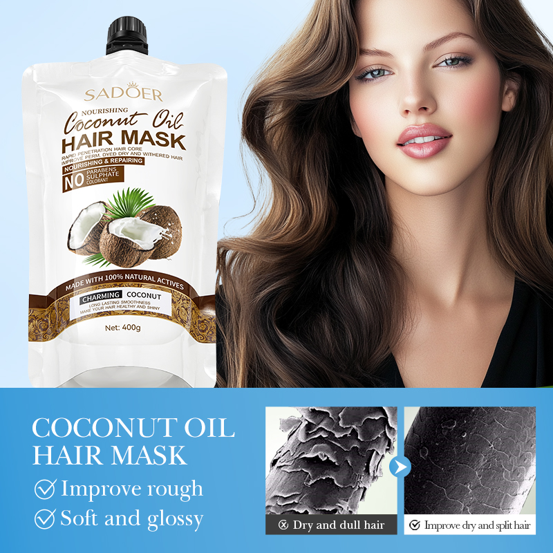 マジカルケラチンヘアマスク 5 秒でダメージを受けた縮れた髪 - Hair Care Products のレビューと価格