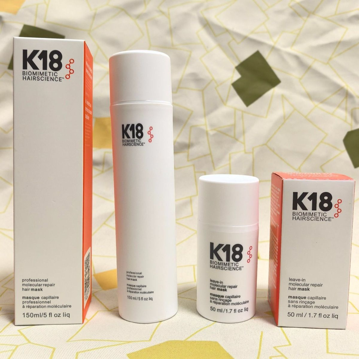 ホットK18 150ml 50ml リーブイン モレキュラー - Hair Care K18 のレビューと価格