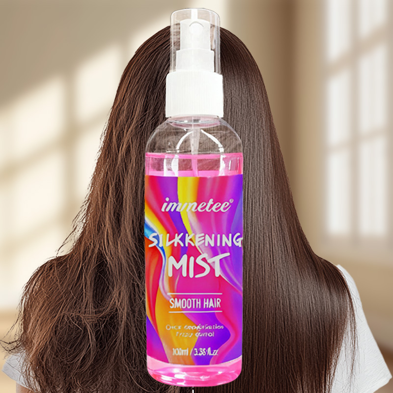 ヘアシルクニングスプレー。保湿効果があり、洗い流さずに使える - Hair Care Natural Ingredients のレビューと価格