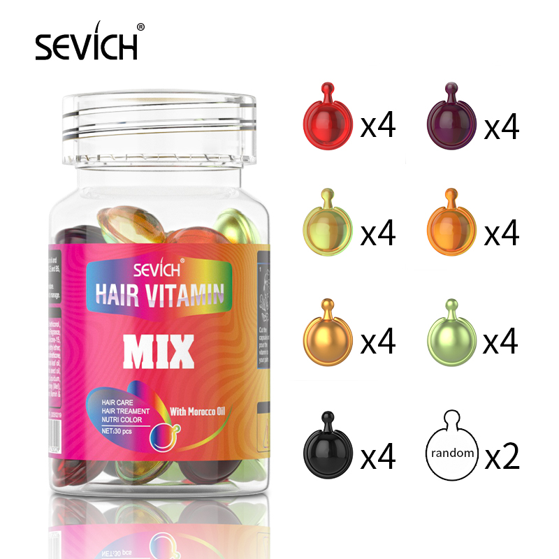 Sevich 髪ビタミンカプセルケラチンオイル修復ダメージ毛 - Hair Care Korean Products のレビューと価格
