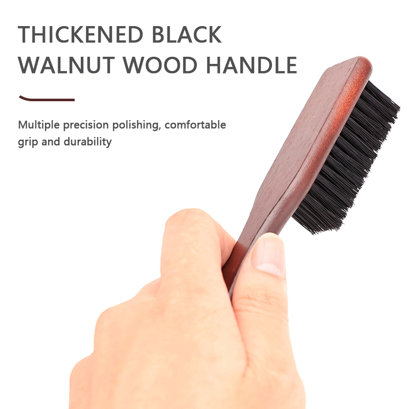 理髪プロフェッショナル木製ハンドル猪毛クリーニングブラシソフ - Hair Care Products のレビューと価格
