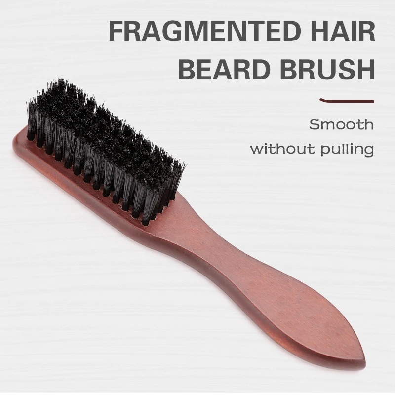 理髪プロフェッショナル木製ハンドル猪毛クリーニングブラシソフ - Hair Care Products のレビューと価格