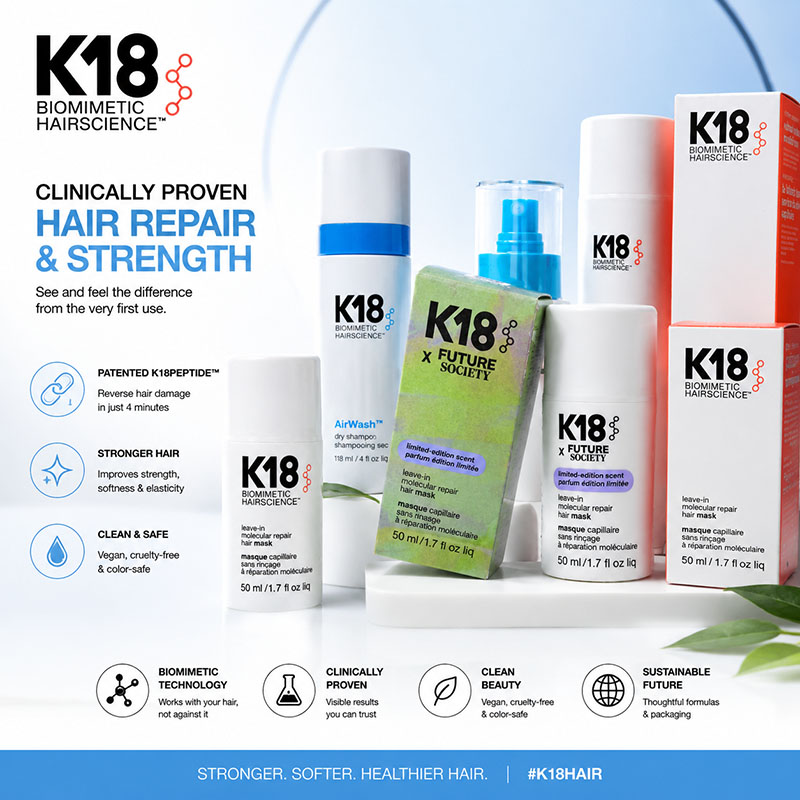 新しい K18 50 ミリリットル 150 ミリリットルリー - Hair Care K18 のレビューと価格