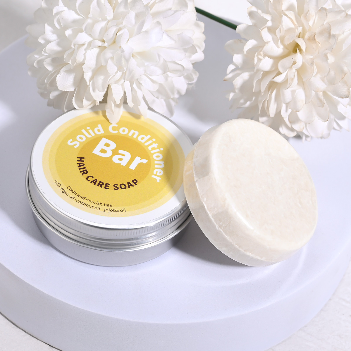 植物性エッセンシャルオイル配合ヘアコンディショナーソープ、ア - Hair Care Products のレビューと価格