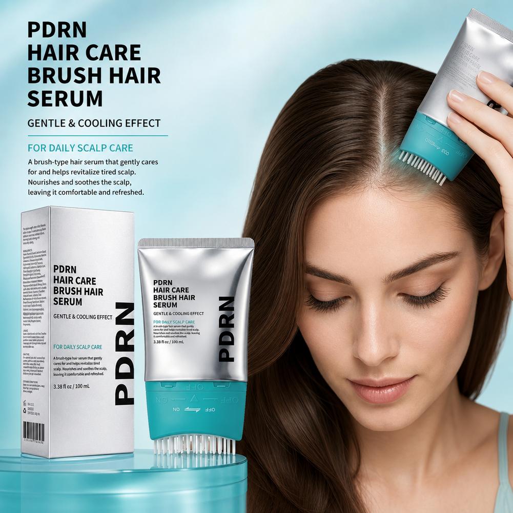 PDRNヘアケアブラシ ヘアセラム ヘアルート強化エッセンス - Hair Care Korean Products のレビューと価格