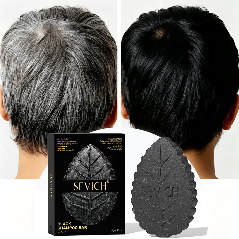 黒色シャンプーソープバー白髪染めシャンプーソープオーガニック - Hair Care Organic のレビューと価格